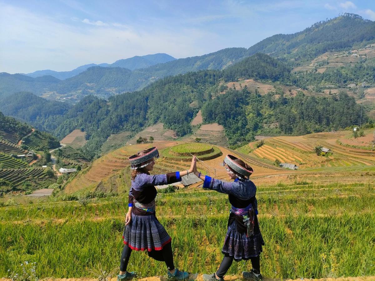 Indigenous Homestay- Trek- Food- Bus Mu Cang Chai Εξωτερικό φωτογραφία