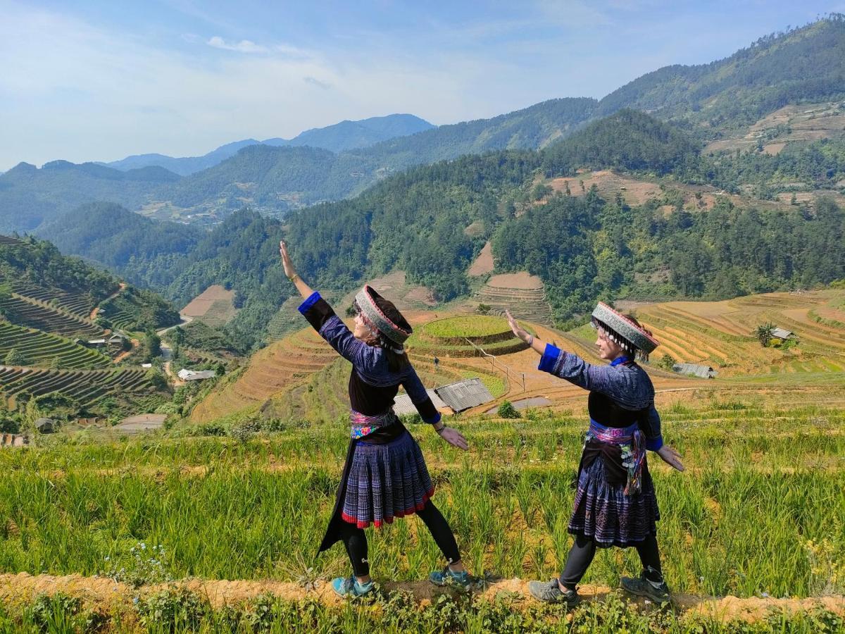 Indigenous Homestay- Trek- Food- Bus Mu Cang Chai Εξωτερικό φωτογραφία