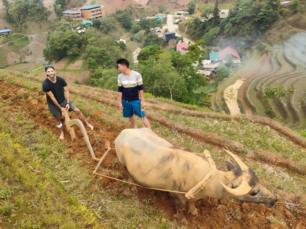 Indigenous Homestay- Trek- Food- Bus Mu Cang Chai Εξωτερικό φωτογραφία