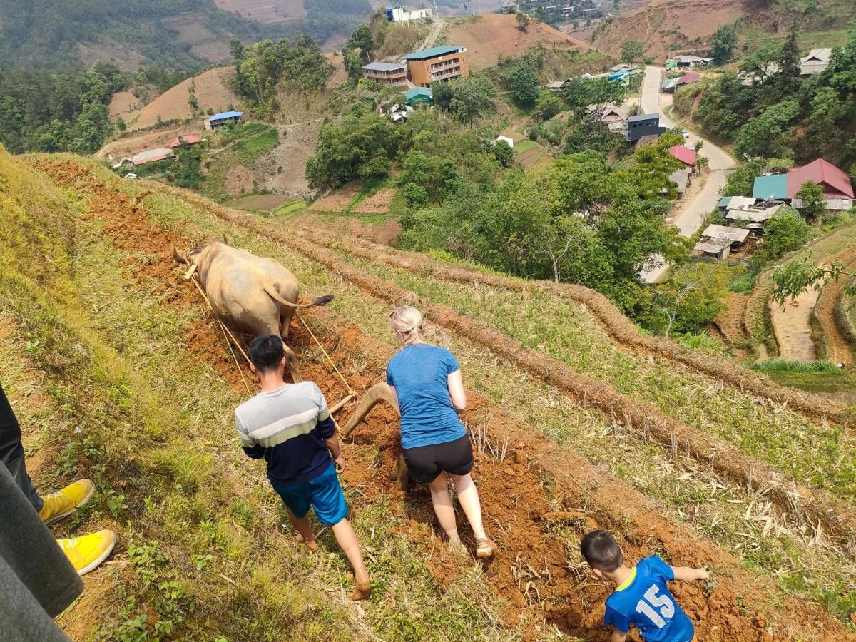 Indigenous Homestay- Trek- Food- Bus Mu Cang Chai Εξωτερικό φωτογραφία