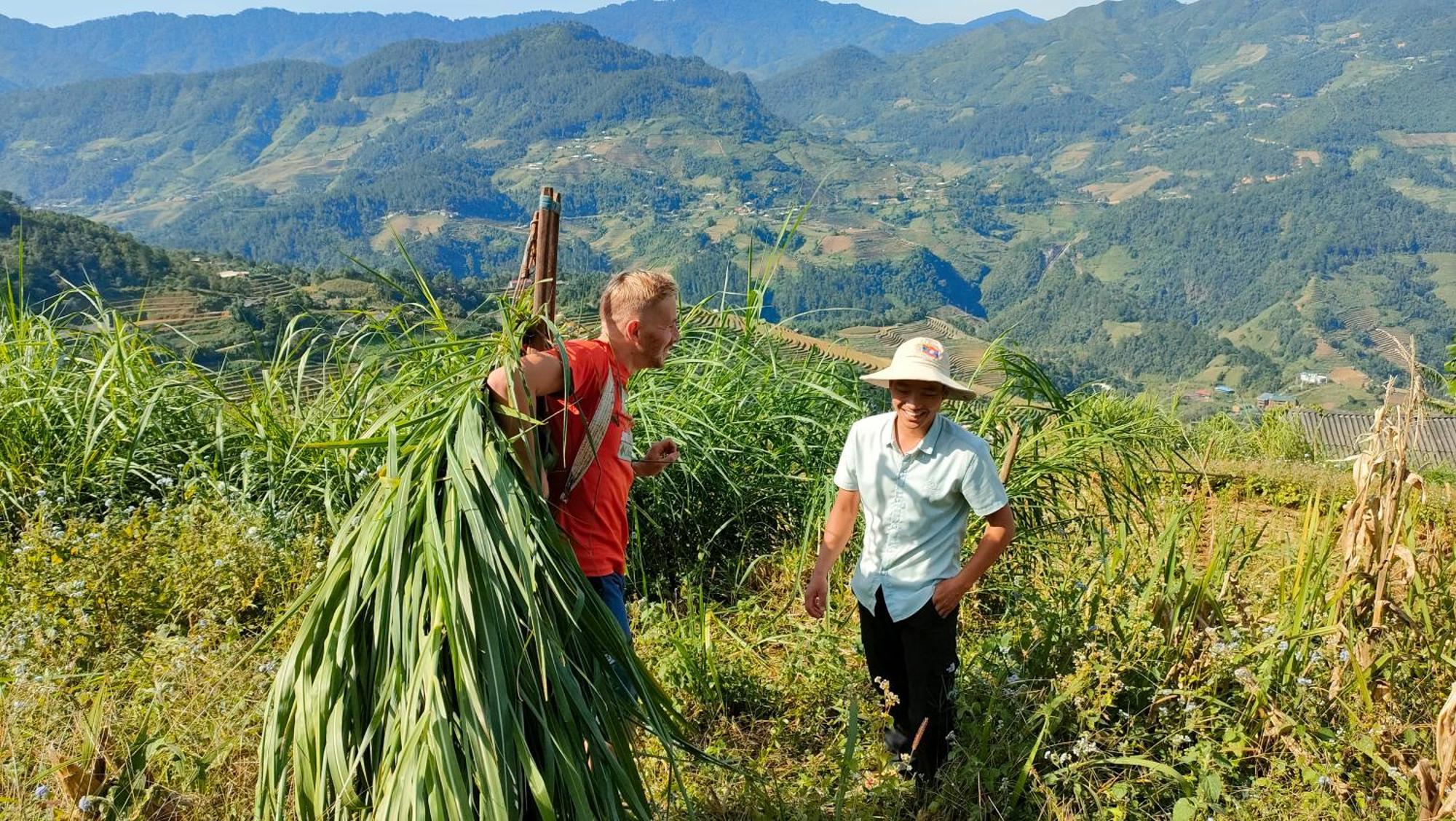 Indigenous Homestay- Trek- Food- Bus Mu Cang Chai Εξωτερικό φωτογραφία