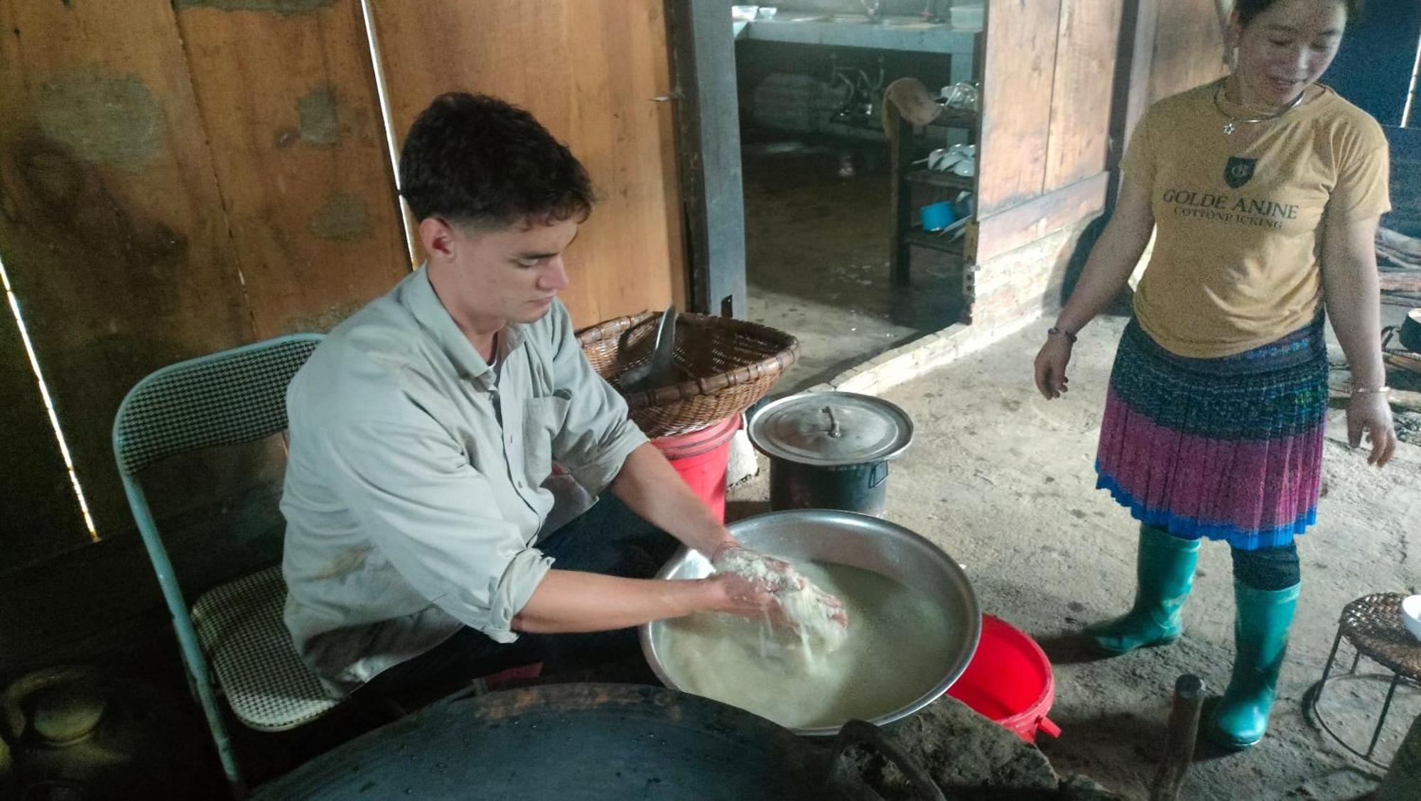 Indigenous Homestay- Trek- Food- Bus Mu Cang Chai Εξωτερικό φωτογραφία